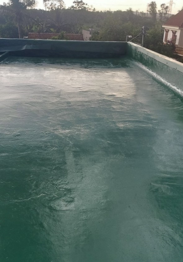 Sơn chống thấm pu epoxy, sàn mái, hồ bơi
