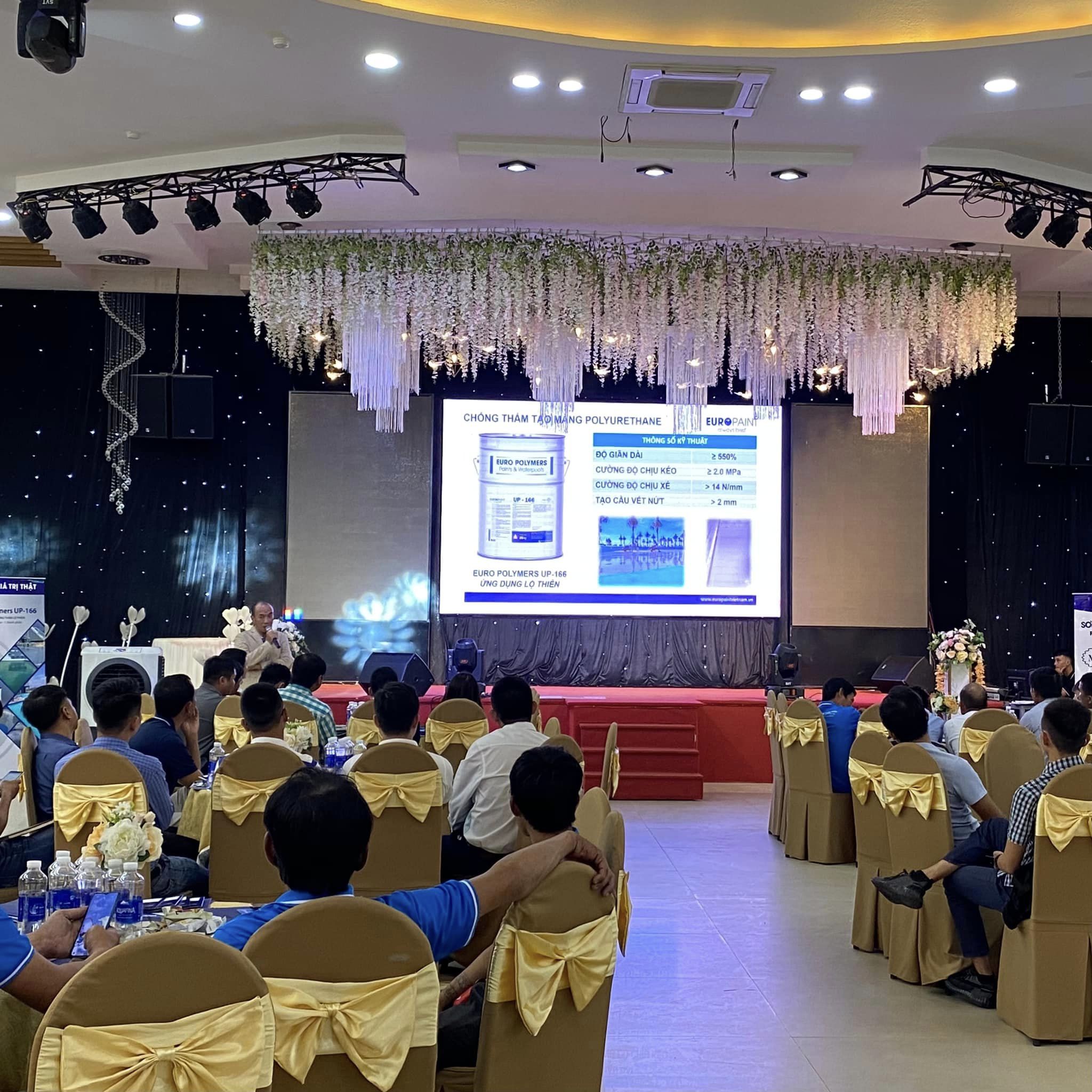 Hội Thảo Giới Thiệu Sản Phẩm Và Giải Pháp Chống Thấm EPV Khu Vực Miền Trung 