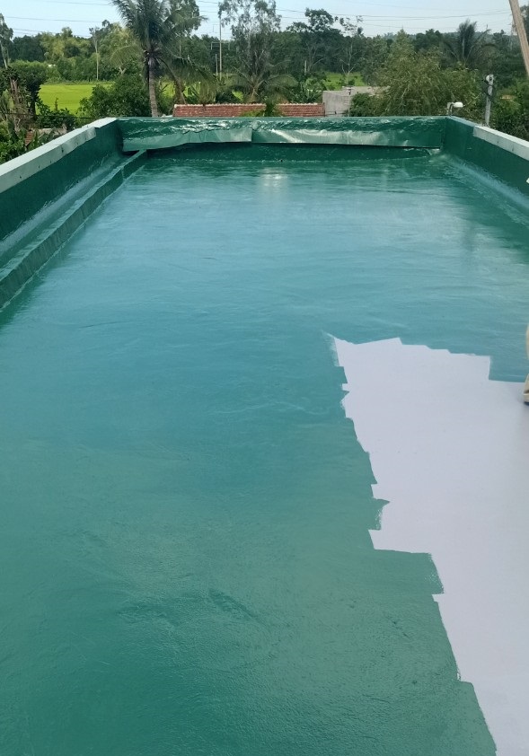 Sơn chống thấm pu epoxy, sàn mái, hồ bơi