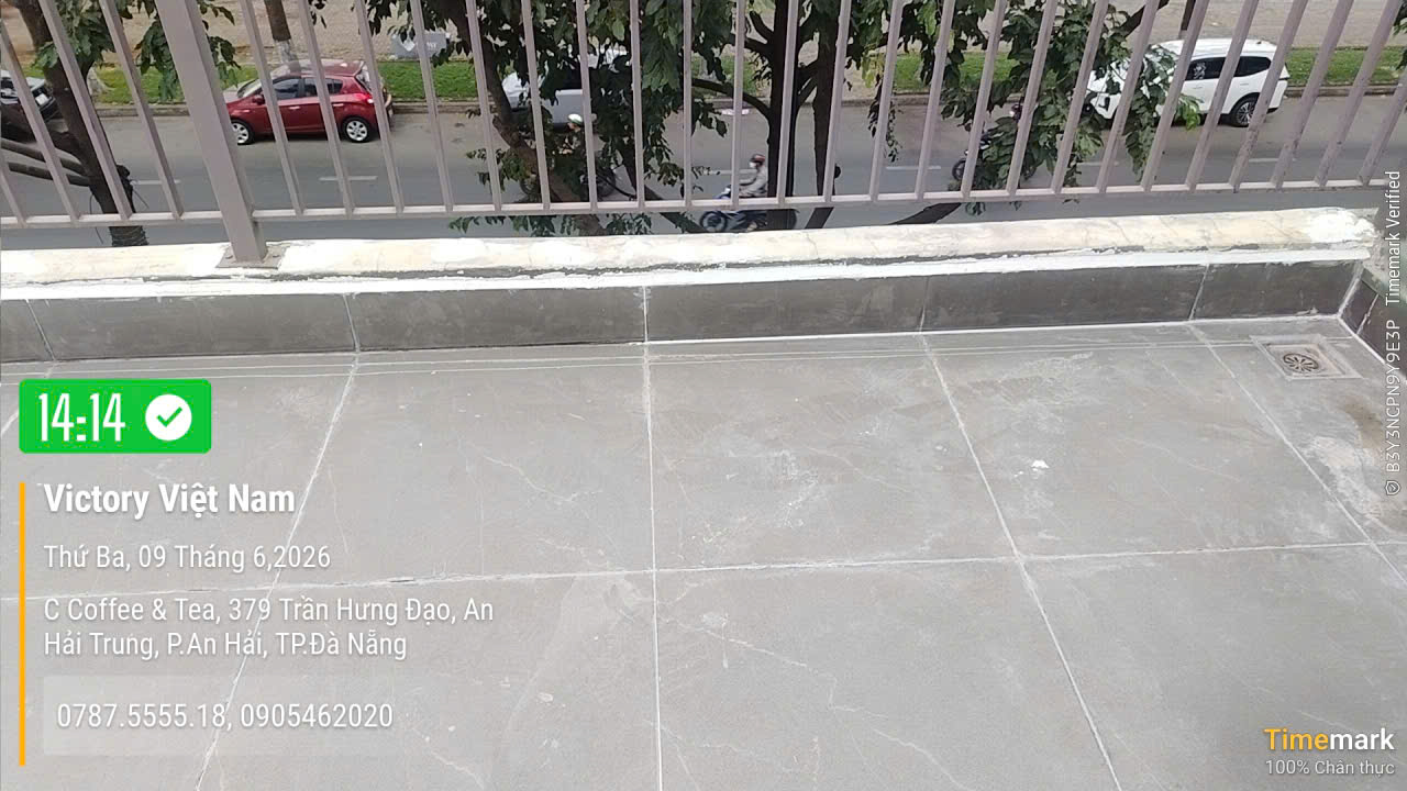 Thi công chống thấm sàn mái, sàn nhà vệ sinh khách sạn đường Trần Hưng Đạo, TP Đà Nẵng  