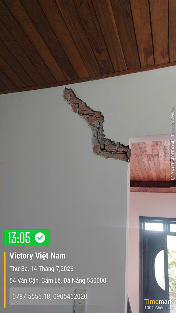 Chống thấm nhà vệ sinh và tường nội ngoại thất nhà dân dụng tại Văn Cận, Đà Nẵng