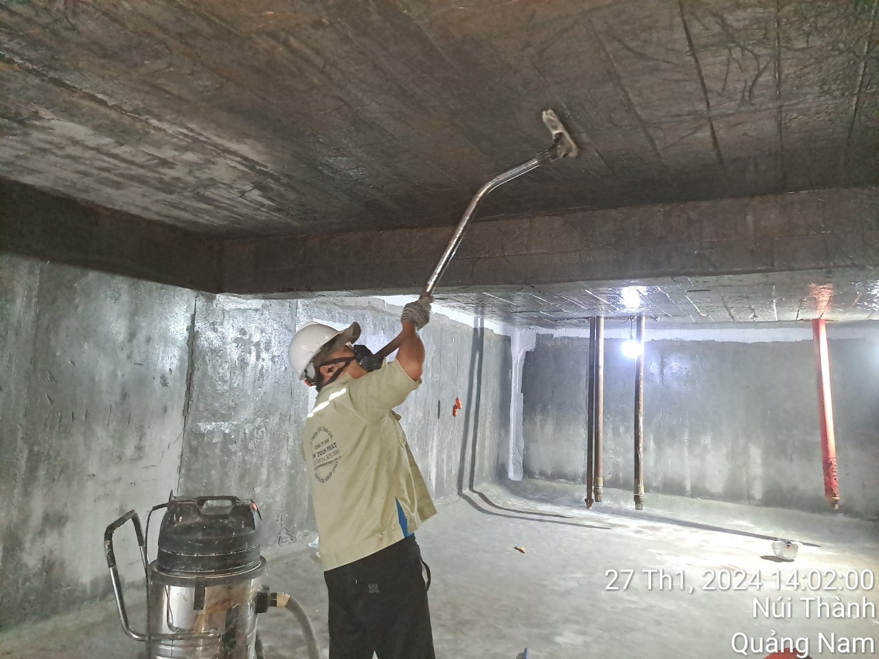 CHỐNG THẤM BỂ NƯỚC SẠCH CCI