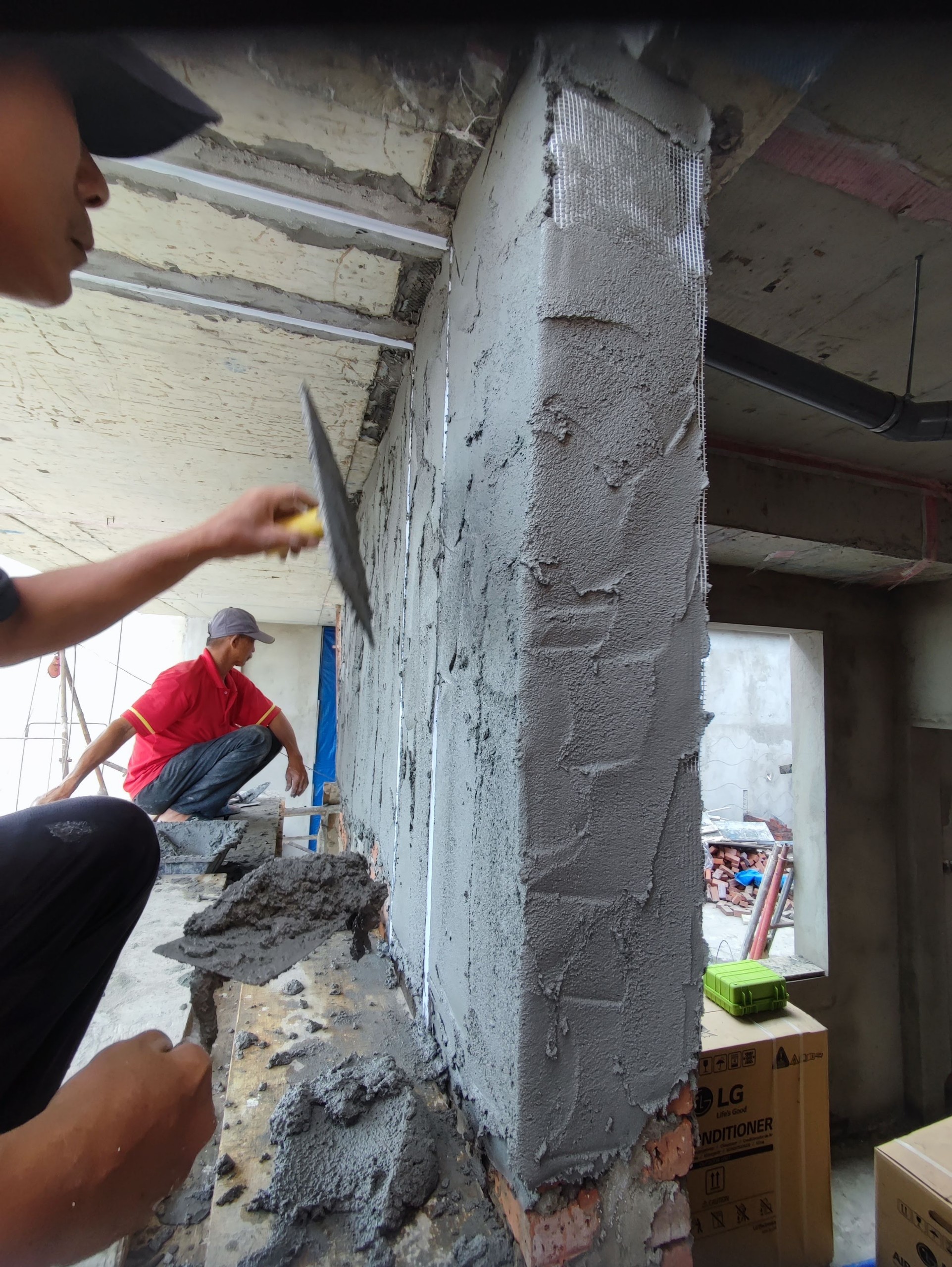 CHỐNG THẤM TƯỜNG NGOẠI THẤT CHO BIỆT THỰ 30 TỶ CỦA ĐẠI GIA ĐÀ NẴNG