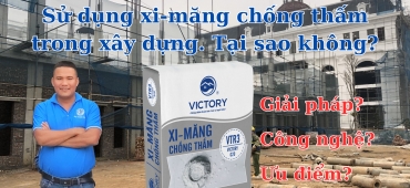 Dùng xi măng chống thấm có hiệu quả không?