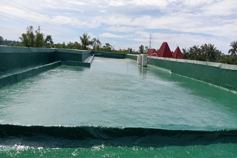 Sơn chống thấm pu epoxy, sàn mái, hồ bơi