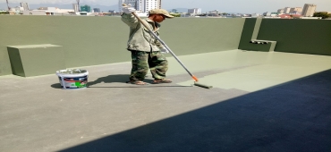 Quy trình thi công chống thấm sân thượng, sàn mái bê tông