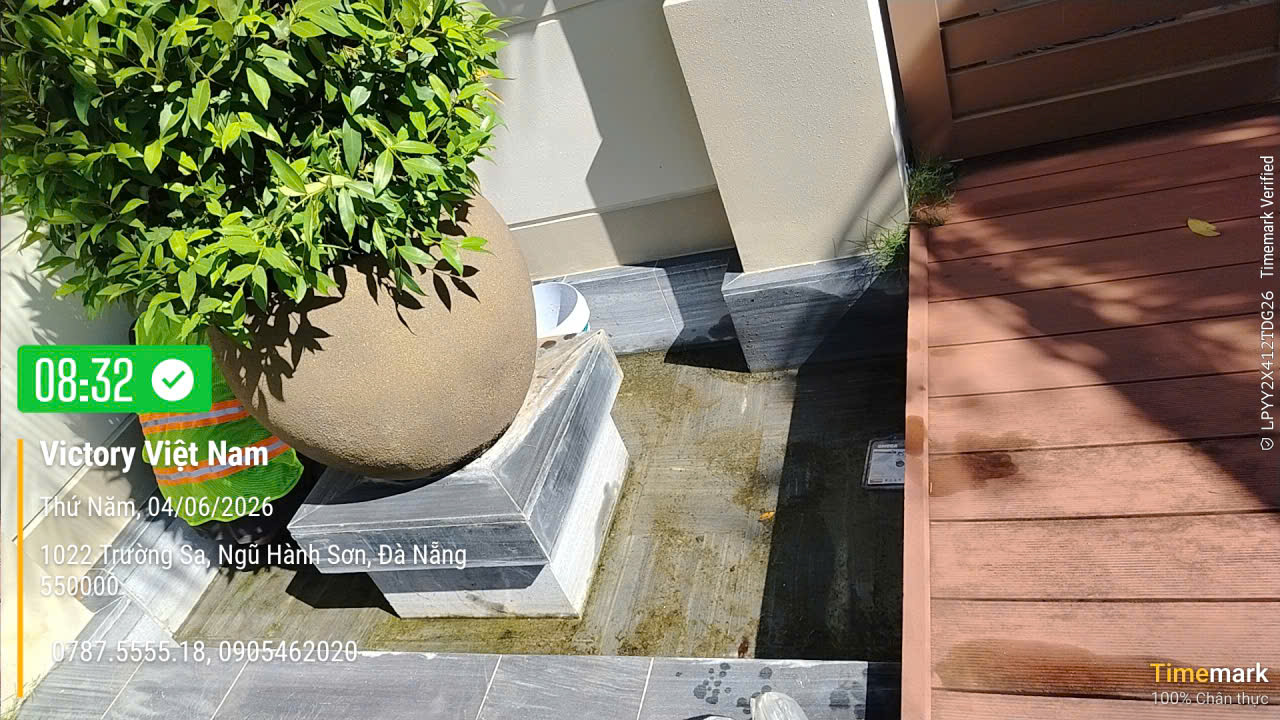 Thi công chống thấm hồ cảnh cho Fusion Resort and Villas Đà Nẵng