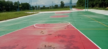 Quy trình sơn sân bóng rổ - Sơn Epoxy Đà Nẵng