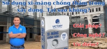 Xi măng chống thấm Victory G20 - Giải pháp chống thấm hàng đầu cho xây dựng!