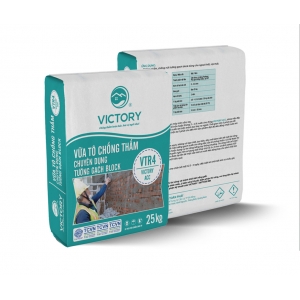 Vữa Tô Chống Thấm Chuyên Dụng Tường Gạch Block - VICTORY ACC